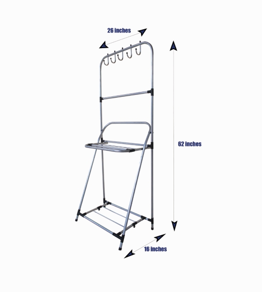 Aluminium Foldable Towel Rack